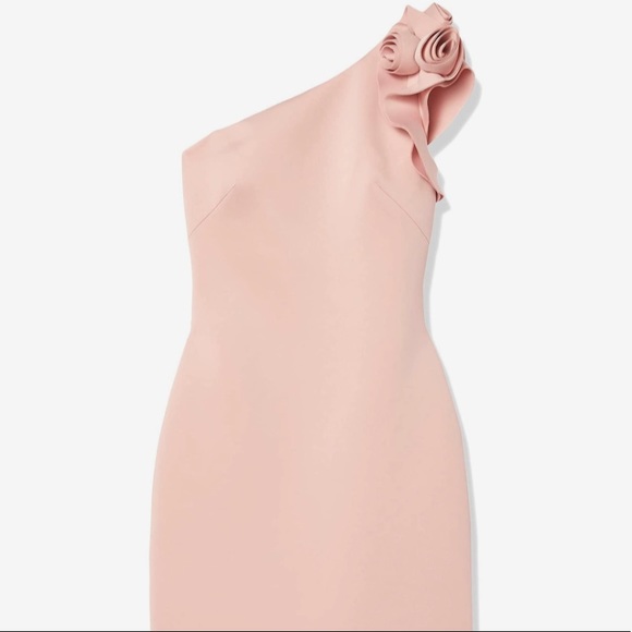 Eliza J One Shoulder Sheath Dress - Picture 12 of 13